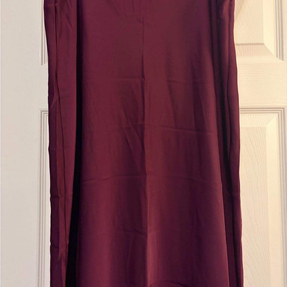 Mauve Pink Satin Old Navy Skirt (New)